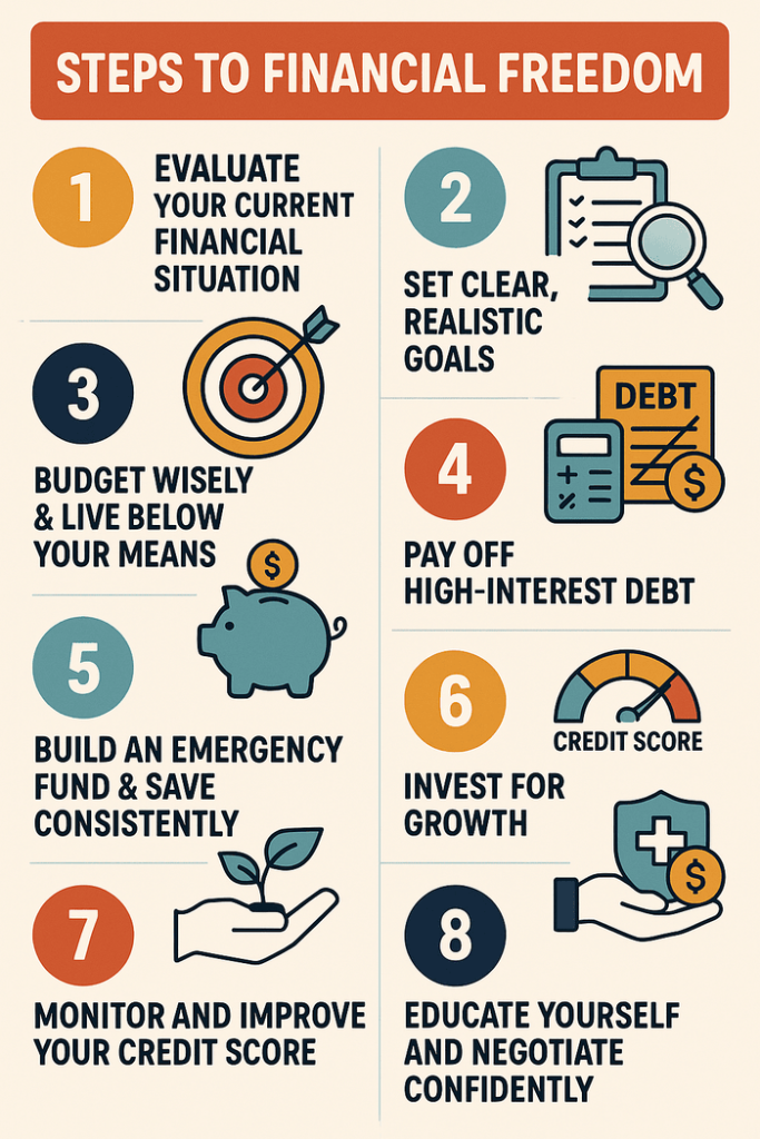 Step‑By‑Step Guide to Financial Freedom 