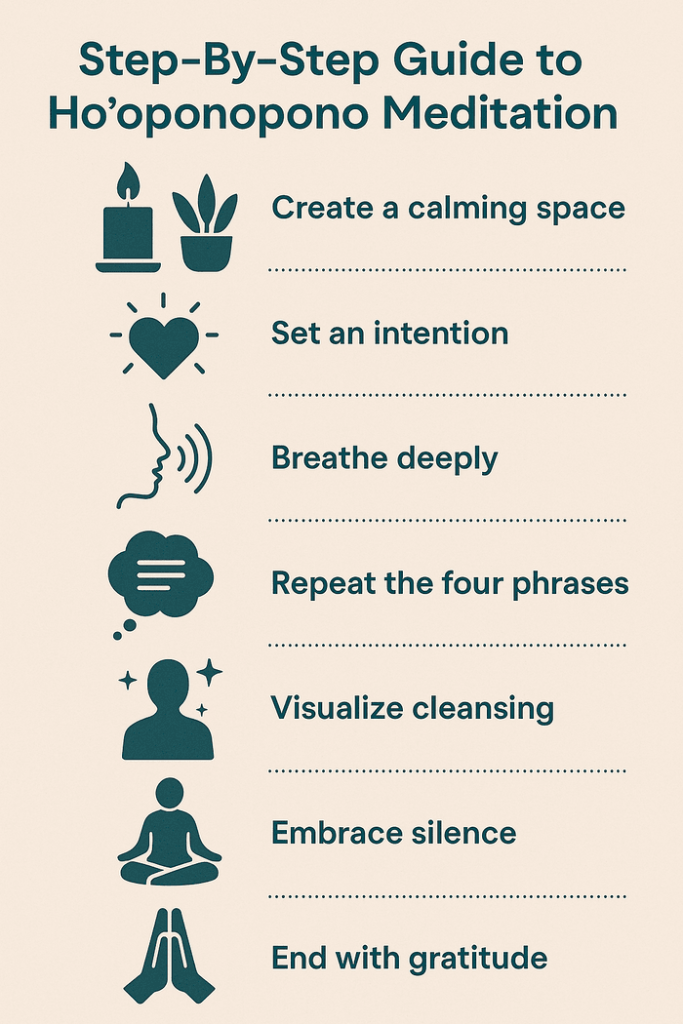 Step‑By‑Step Guide to Ho’oponopono Meditation