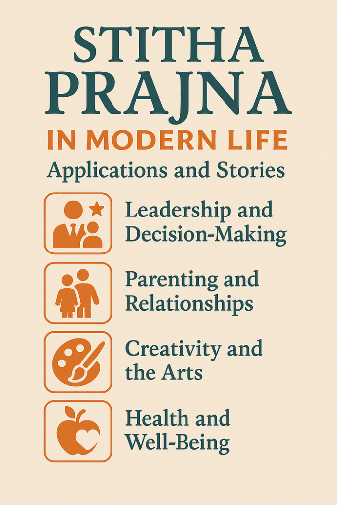 Stitha Prajna in Modern Life: Applications and Stories
