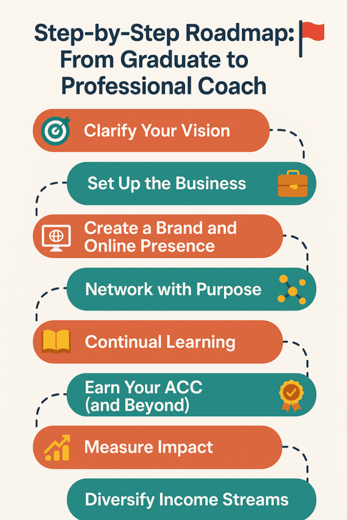 Step‑by‑Step Roadmap: From Graduate to Professional Coach